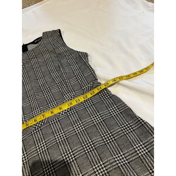 New Allegra K Sz M Women's Houndstooth Plaid‎ Dress Academia Classic career - Picture 7 of 7